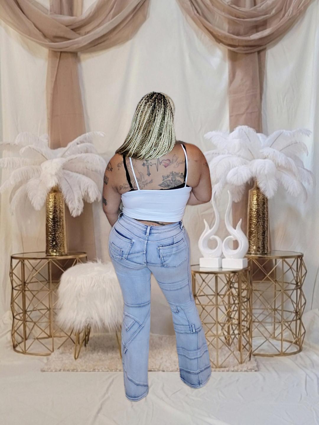 Filling Out Them Seams Jeans