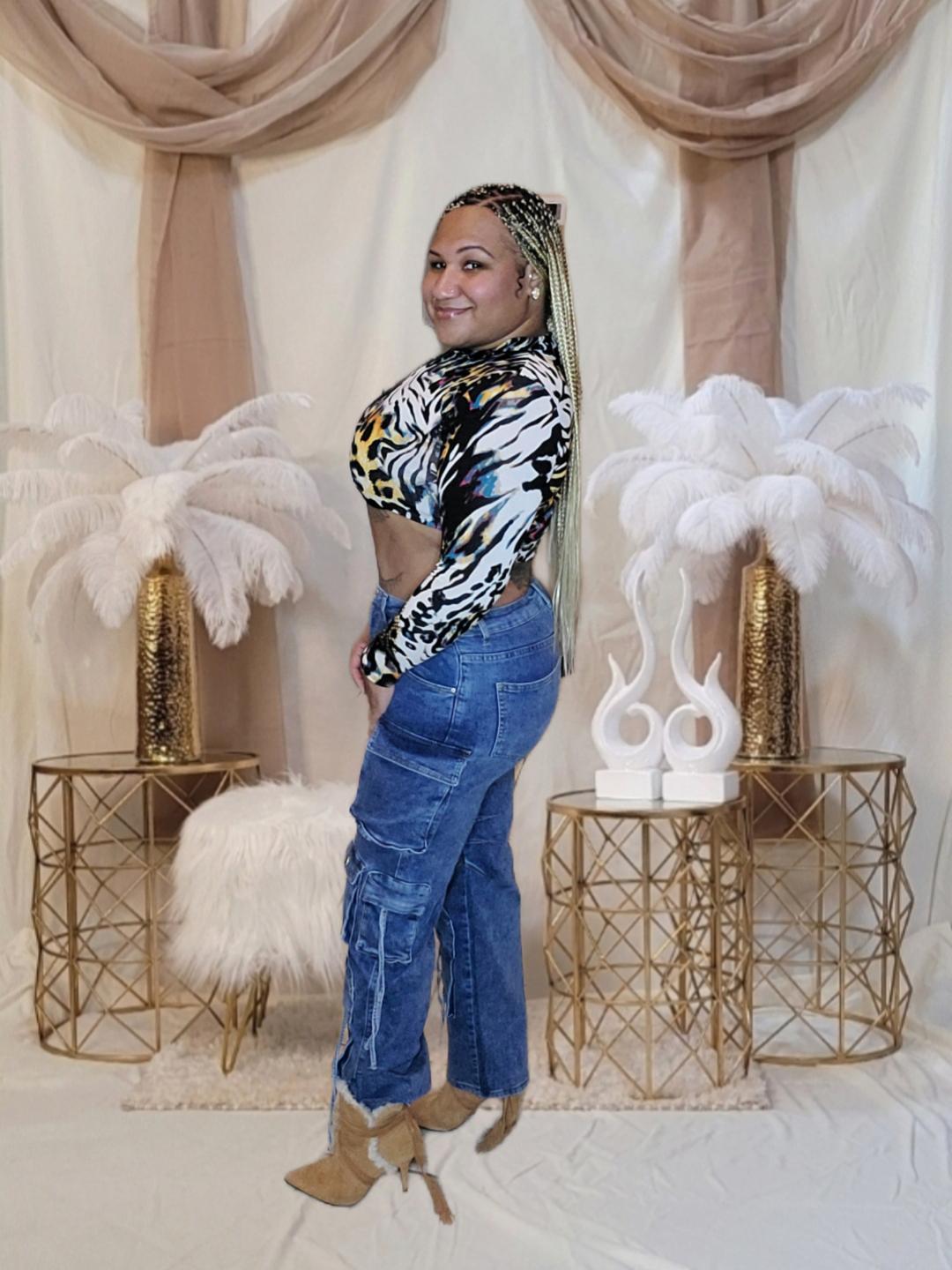 Jayla Cargo Jeans