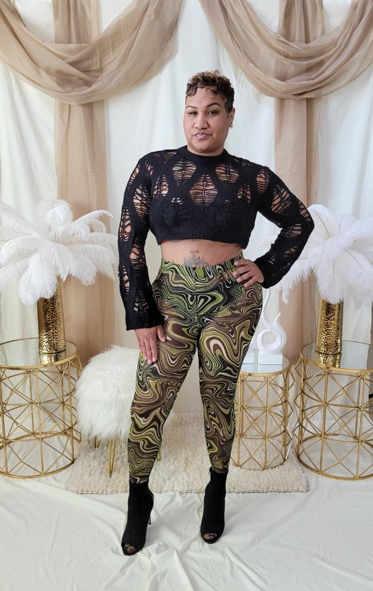Mesmerizing Mesh Pants