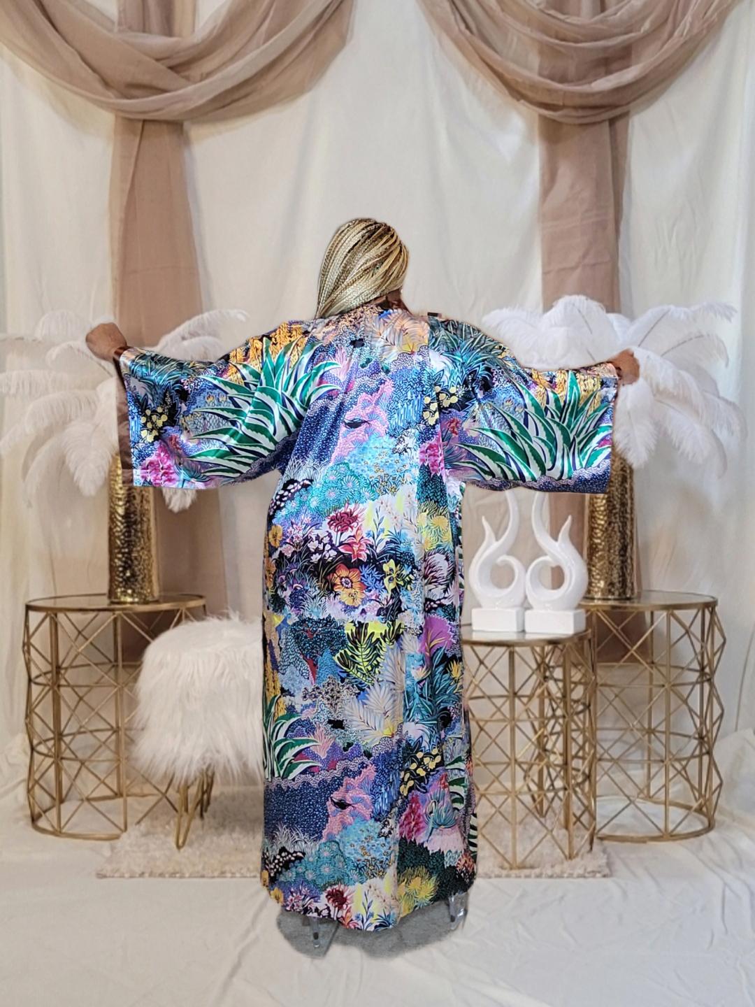 Paradise Satin Duster
