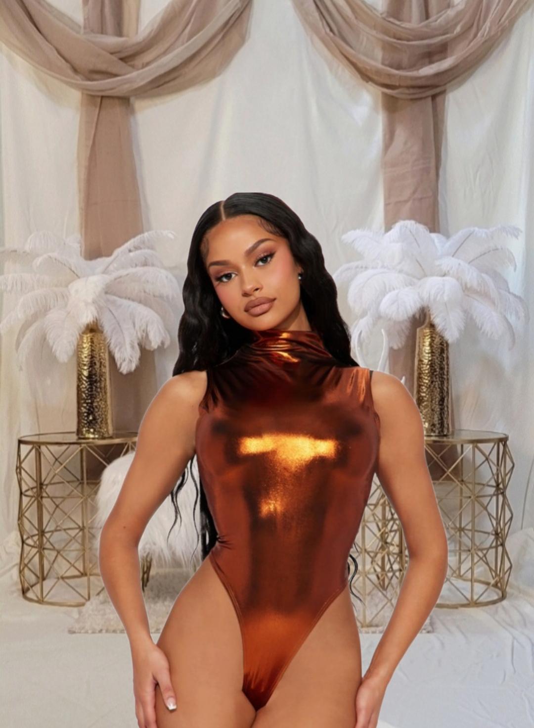 Sparkle Metallic Bodysuit