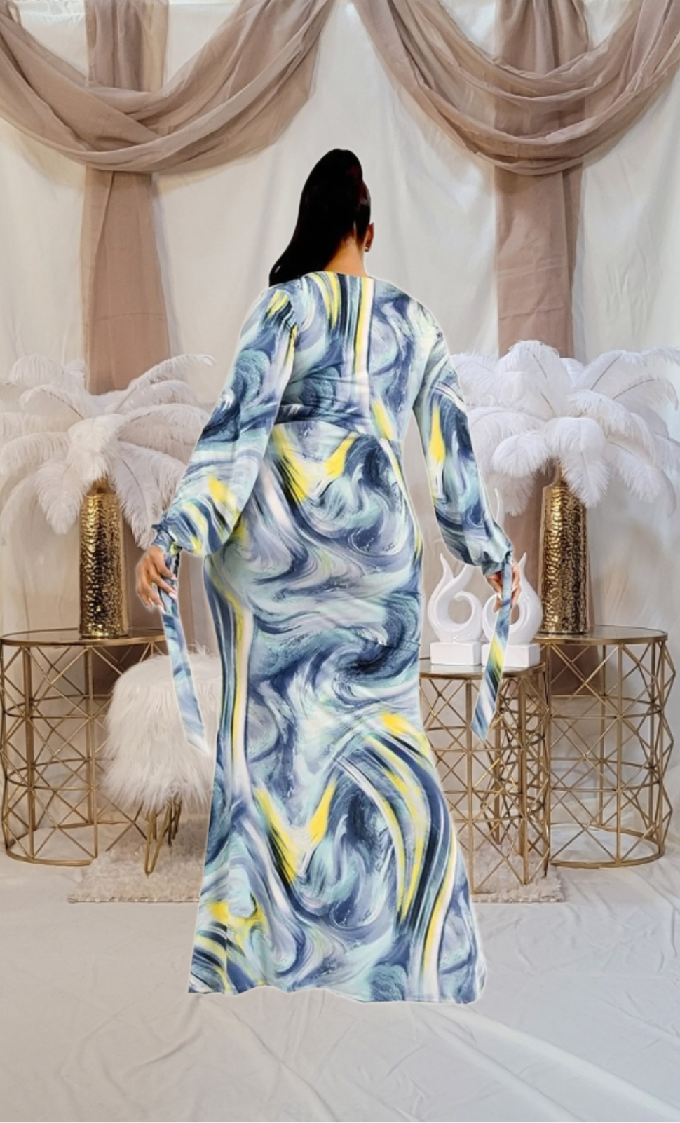 Whirlwind Plus Maxi Dress